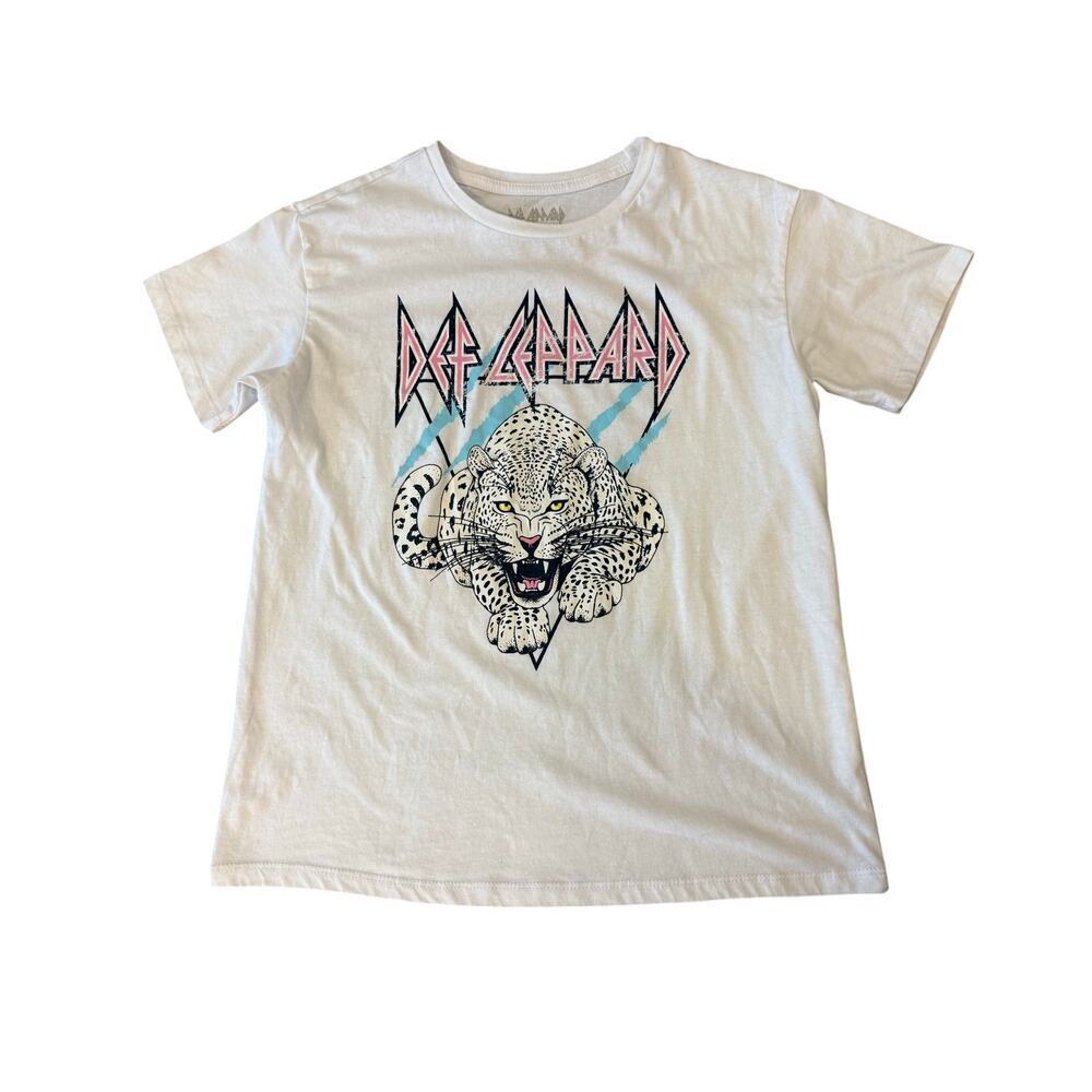 DEF LEPPARD Band Concert Music Group Tee T-Shirt Women size XL